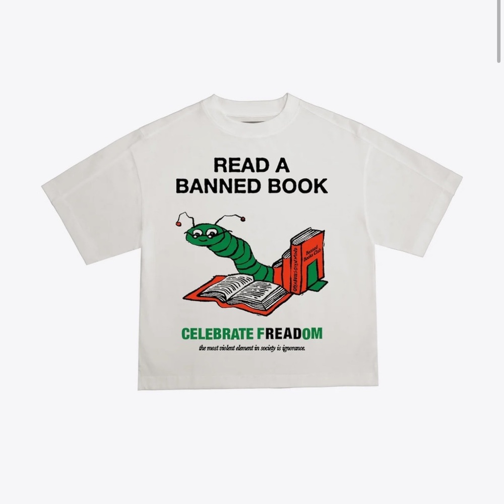CHNGE Read A Banned Book Boxy Tee